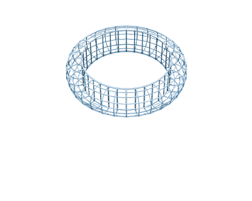 Ring 3D model wireframe